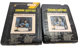 Gordon Lightfoot Cold On Schulter Verpackt 1975 B- 8-track Kassette Patrone - Bild 1 von 5