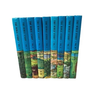 The Bible Story by Arthur S. Maxwell Hardcover Set of 9 Volumes 2-10 1973 - Picture 1 of 13