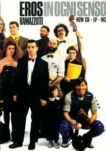 Promo Material Eros Ramazzotti/In Ogni Senso (O4 Seiten - DIN A 04) - Foto 1 di 1