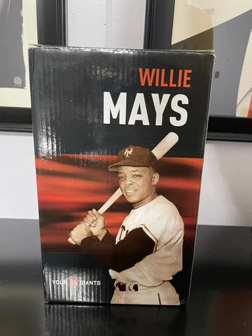 Willie Mays 2010 Bobblehead San Francisco Giants SGA New in Box Cover