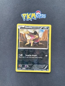 Pokémon TCG Sandile Flashfire 56/106 Reverse Holo LP. - Picture 1 of 3