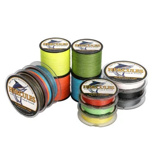 HERCULES 328 547 1094 Yards 30 lbs Tackle 4 / 8 Strands PE Braided Fishing Line - Picture 1 of 85