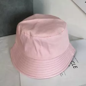 Kids Bucket Hats Girls Summer Sun Shade Toddler Fashion Hat Hiphop Fisherman Cap - Picture 1 of 16