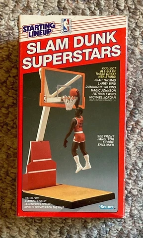 1989 SLU KENNER STARTING LINEUP MAGIC JOHNSON SLAM DUNK SUPERSTARS LAKERS Cover