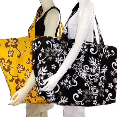 SEESTERN SPORTSWEAR SEESTERN schön große-stabile Strandtasche Bade Schulter Sommer Hand Trage Tasche