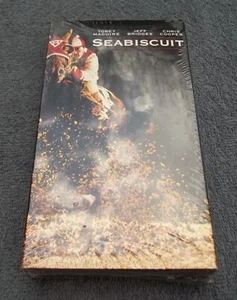 Seabiscuit VHS Sealed NEW Tobey Maguire Jeff Bridges Chris Cooper HORSE Racing - Picture 1 of 2