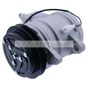 Compresor de aire acondicionado 12V 146283-03200 14628303200 apto para tractor TYM T503 - Imagen 1 de 10