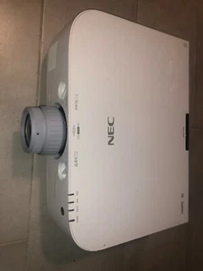 NEC NP-PA571W HDMI 13ZL Lens 5700 Lumen Large Venue LCD Projector UNDER 1500 HRS - Picture 1 of 6