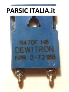 25 PZ = RESISTENZA 470miliohm 2Watt 0,1% FPR2-T218B R470F Prec. Shunt Resistors - Imagen 1 de 5