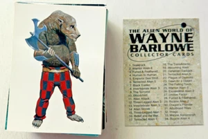 Juego completo de cartas 1994 Comic Images The Alien World of Wayne Marlowe #1-90 - Imagen 1 de 2
