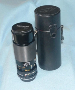 Tamron Tele Macro f3.8 80-210mm Adaptall 2 Lens w/ Konica Adaptall 2 - Picture 1 of 7