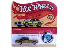 2018 Hot Wheels 50th Originals Collection #01 1968 Cougar