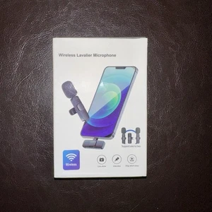Microfono Wireless Lavalier Compatibile con iPhone - Nuovo con scatola - Foto 1 di 4