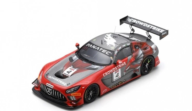 SPARK, MERCEDES-AMG GT3 #4 CrowdStrike Racing by Riley 24h SPA 2023 G.Kurtz /... - Image 1 of 1