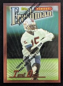 1996 Topps Finest Terrell Owens Bronze Rookie #338 NFL San Francisco 49ers Card - Picture 1 of 6