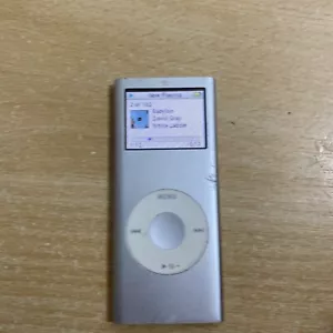 Apple iPod A1199 Nano 2GB Silver 2nd Generation Tested See Description - Picture 1 of 4