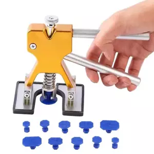 10x Paintless Puller Lifter Tabs Kits Car Body Dent Removal Pulling Repair Tools - Picture 1 of 4