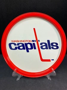 Bandeja para servir hockey de colección Washington Capitals lata de metal lata NHL Atlantic Can - Imagen 1 de 7