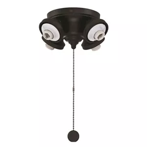 Fanimation 4 Light Fitter, Black - F8BL - Picture 1 of 1