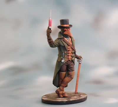 ⭐ Figura Miniatura 3D Colección Pintada Doctor Oscuro 54mm 1/32⭐ Foto 1 de 4