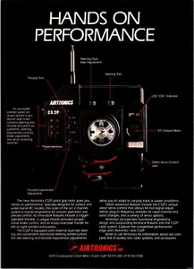 Airtronics CS2P Pistol Grip RC Radio Print Ad Ephemera Wall Art Decor - Picture 1 of 1