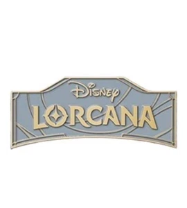 Chinese-Disney Lorcana Card TCG Grey Lorcana Emblem Pin Badge Promo - Picture 1 of 3