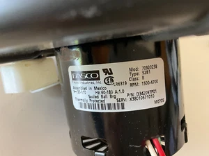 TRANE AMERIAN STANDARD D342097P01 VENT DRAFT INDUCER MOTOR FASCO 7092-0238 - Picture 1 of 5
