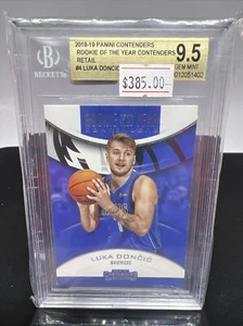 2018-19 Panini Contenders Luka Doncic #4 BGS 9,5 novato del año baloncesto - Imagen 1 de 2