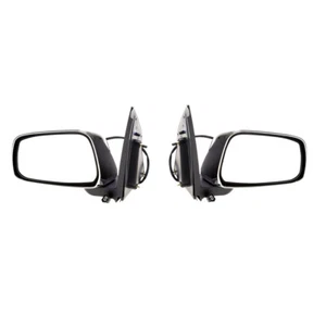 Fit Nissan Datsun Navara Frontier Pickup D40 Chrome Electric Door Mirror Set New - Foto 1 di 6