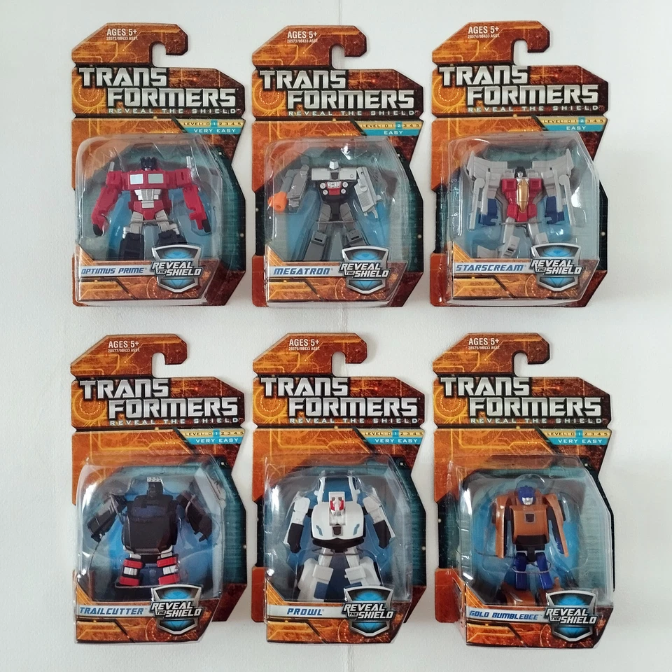 TRANSFORMERS REVEAL THE SHIELD: 6 LEGEND CLASS (6 cm) OPTIMUS, MEGATRON, PROWL.. - Imagen 1 de 4