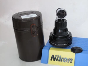 Nippon Kogaku Japan Nikkor F 7.5mm 5.6 fisheye lens, finder/case US SELLER LQQK - Picture 1 of 6