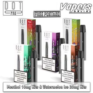 Dot Vape Dot PRO Vape Kit - Mess Free Easy to Use Pre Filled Legal after Ban - Picture 1 of 9