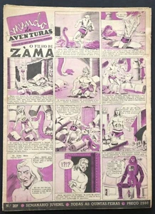 Mundo Aventuras 1953 #207 Zama Guy Gallant Tomahawk Tom Superman Jungle Jim - Imagen 1 de 8