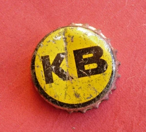 ancienne capsule liège bière KB CHARMES , VOSGES variante forme du B - Imagen 1 de 3