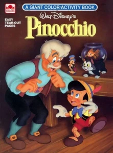Pinocchio coloring book RARE UNUSED - Picture 1 of 1