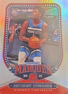 Panini Chronicles #254 2020 Anthony Edwards plata - Imagen 1 de 5