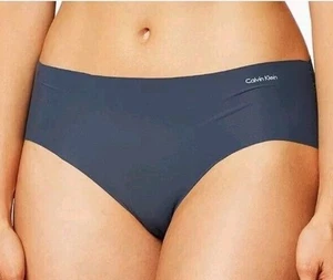 CALVIN KLEIN Women’s CK Invisible Hipster Panty D3429 Gray Speakeasy Size XL - Picture 1 of 3