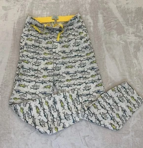 Ocean Coast Pyjamahose M Allover Fisch Nachtwäsche Lounge Baumwolle - Bild 1 von 5