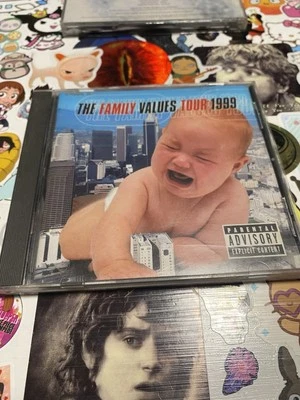 FAMILY VALUES TOUR 1999  cd limp bizkit/korn/filter/staind/filter - Image 1 of 4