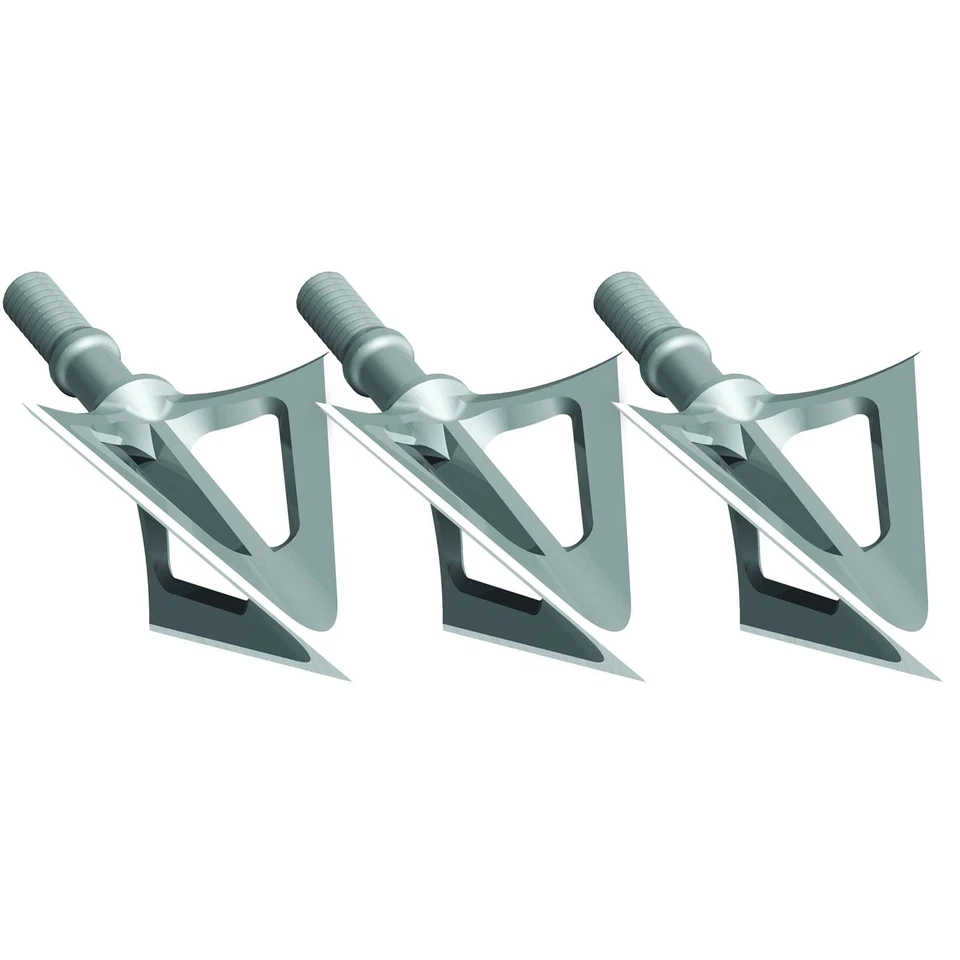 G5 OUTDOORS 3-Pack Montec Stainless Steel Screw-In Archery Broadheads - Options - Image 1 of 1