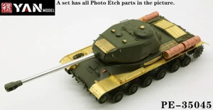 1/35 Soviet JS-2 Heavy Tank Full PE Set+Metal Barrel&Fuel Tanks for Tamiya 35289 - Picture 1 of 7