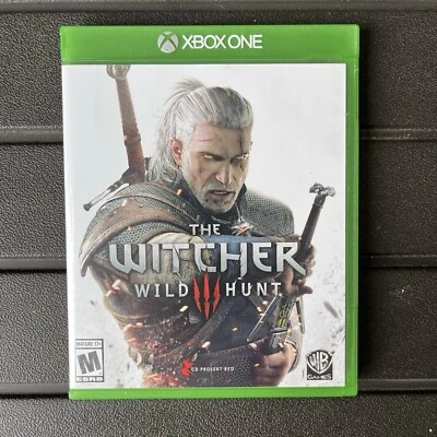Witcher 3: Wild Hunt - Microsoft Xbox One Game Includes Map - CD Soundtrack - Image 1 of 3