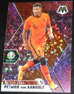 2021 Mosaic UEFA Euro 2020 Patrick Van Aanholt Purple Circles JERSEY # 05/49 - Picture 1 of 2