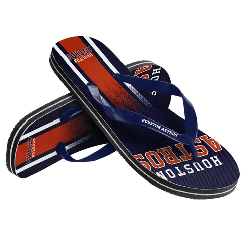 Houston Astros MLB Unisex Gradient Flip Flops, 4 Sizes, FREE SHIP Cover