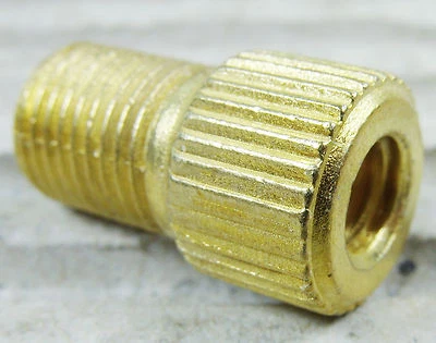 Zefal Ventiladapter von Autoventil (AV) auf Sclaverand (SV) Ventil aus Messing - Bild 1 von 2