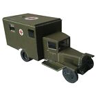 1:43 WWII Soviet Zis-44 Battlefield Ambulance Army Truck Paper Model DIY Craft