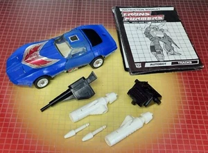 Vintage Hasbro Transformers G1 Autobot Car Tracks Near Complete w/Insts - Picture 1 of 11