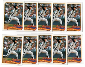 NOLAN RYAN 1989 Topps (30) card LOT #530 - VERY GOOD to NEAR MINT condition - Picture 1 of 3