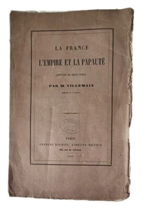 1860 / La France L'empire et la Papaute Question de Droit Public / Papacy Law - Picture 1 of 19