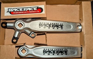 VINTAGE RACE FACE NORTH SHORE XS SQUARE TAPERED FORGED CRANKSET 175 MM NOS NIB - Picture 1 of 4